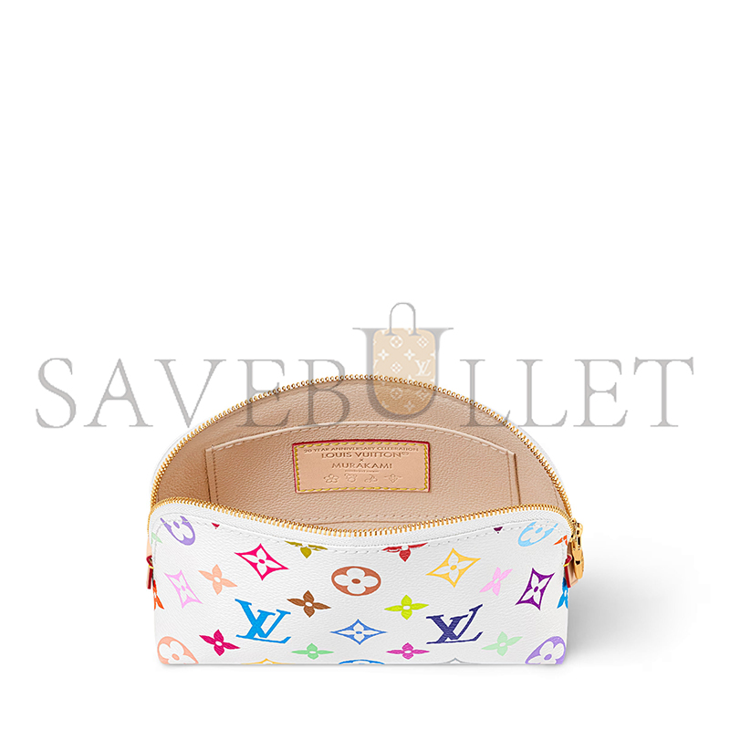 LOUIS VUITTON MURAKAMI LV X TM COSMETIC POUCH PM M13744 (19*12*6cm)